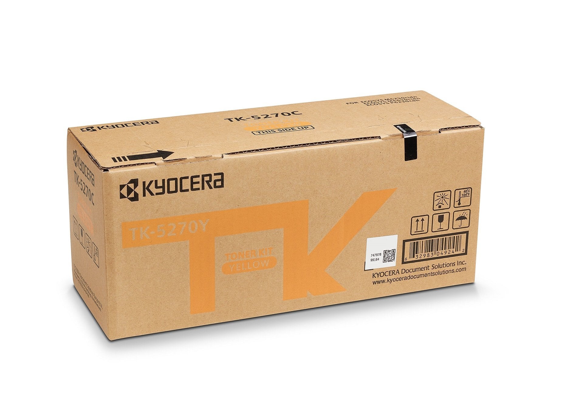 Toner Original Kyocera Tk 5270y,Amarillo,Original,Kit De Toner,Para Ecosys M6230cidn, M6630cidn, P6230cdn