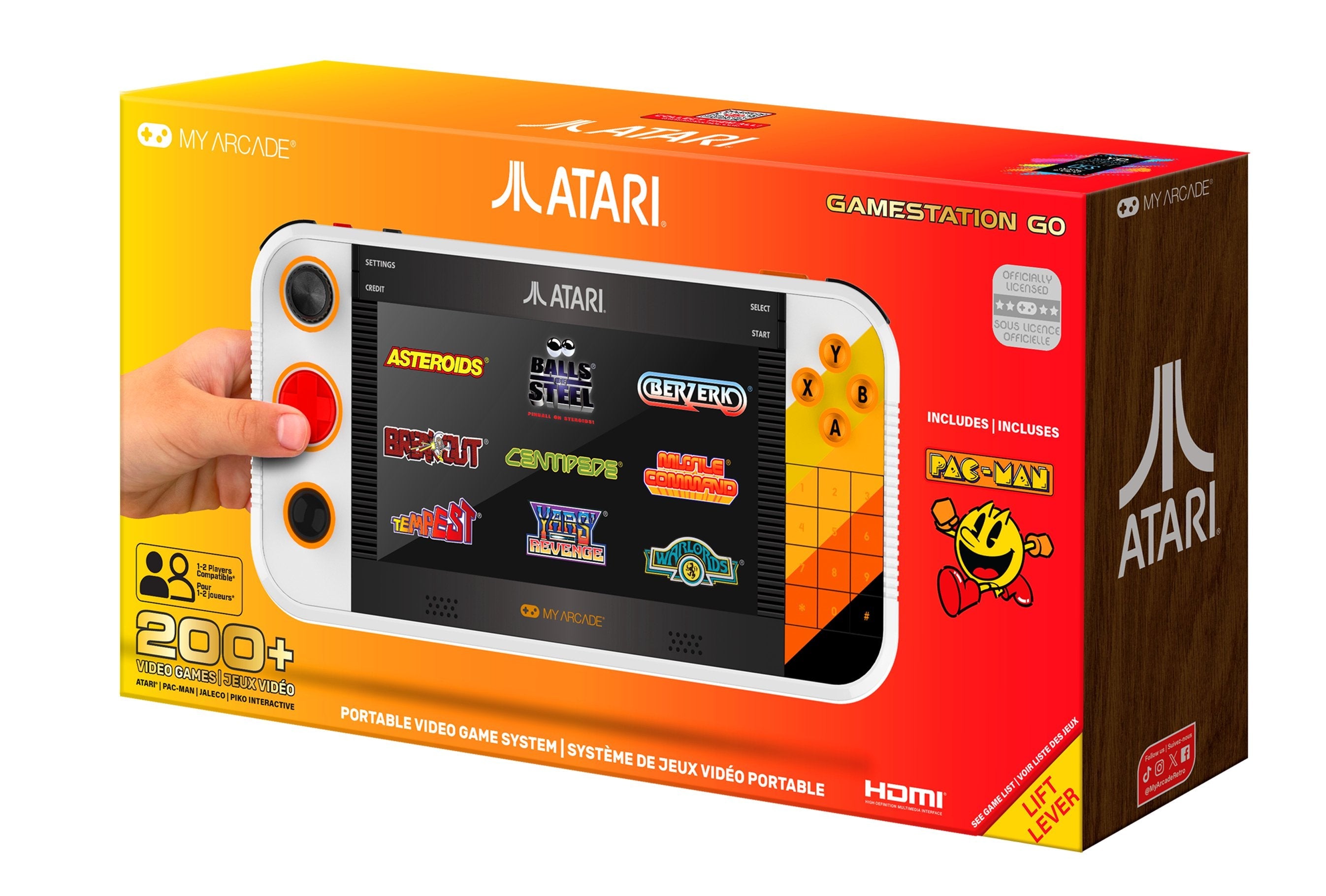 Dreamgear My Arcade Gamestation Go Atari