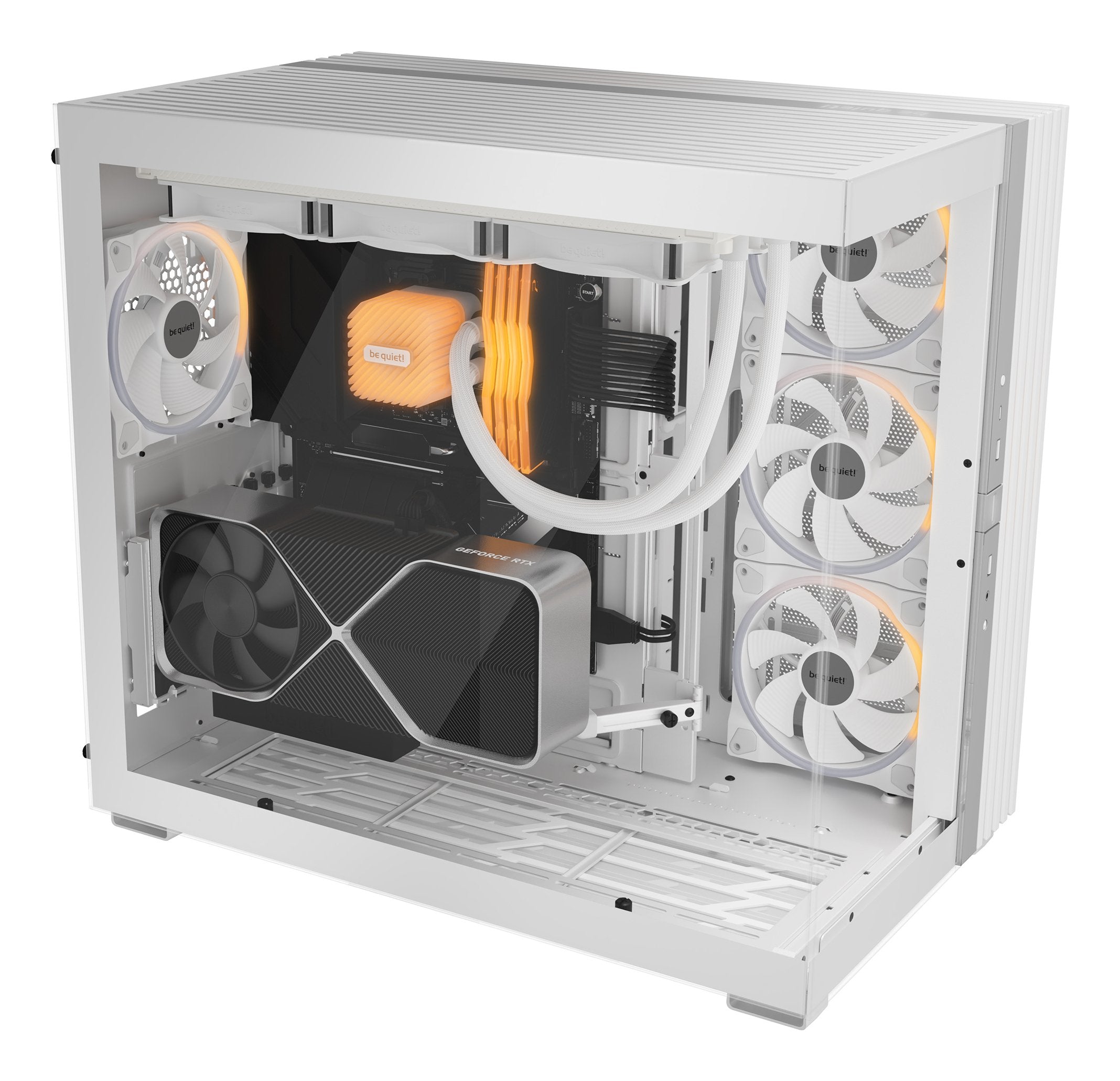 Caja Pc Bequiet Light Base 900 Dx E-Atx Sin Fuente Argb Blanca