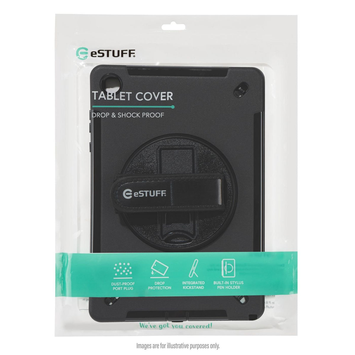 EAN 5715063287798 - eSTUFF ES68103001-BULK funda para tablet Negro imagen 5