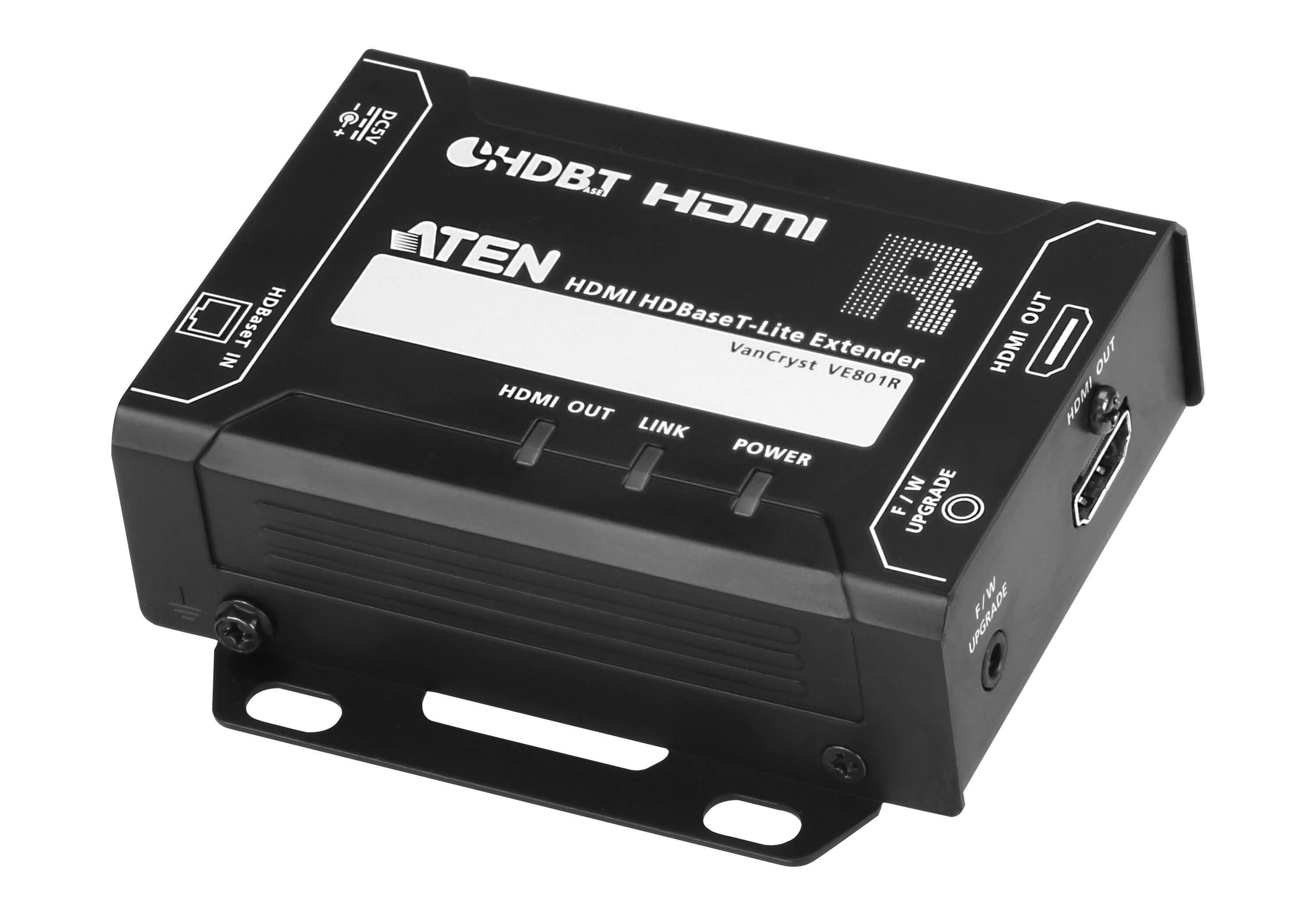 EAN 4719264642791 - ATEN VE801R extensor audio/video Receptor AV Negro imagen 1