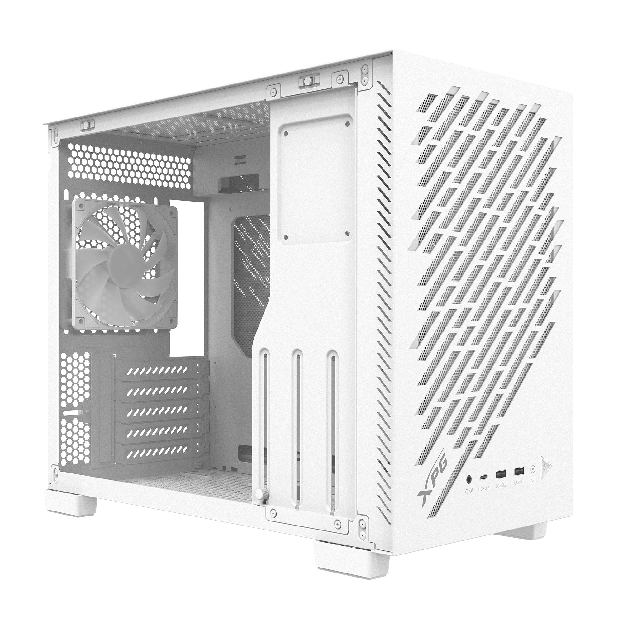 Geh Xpg Valor Air Nano Itx Midi Tower Blanco Retail