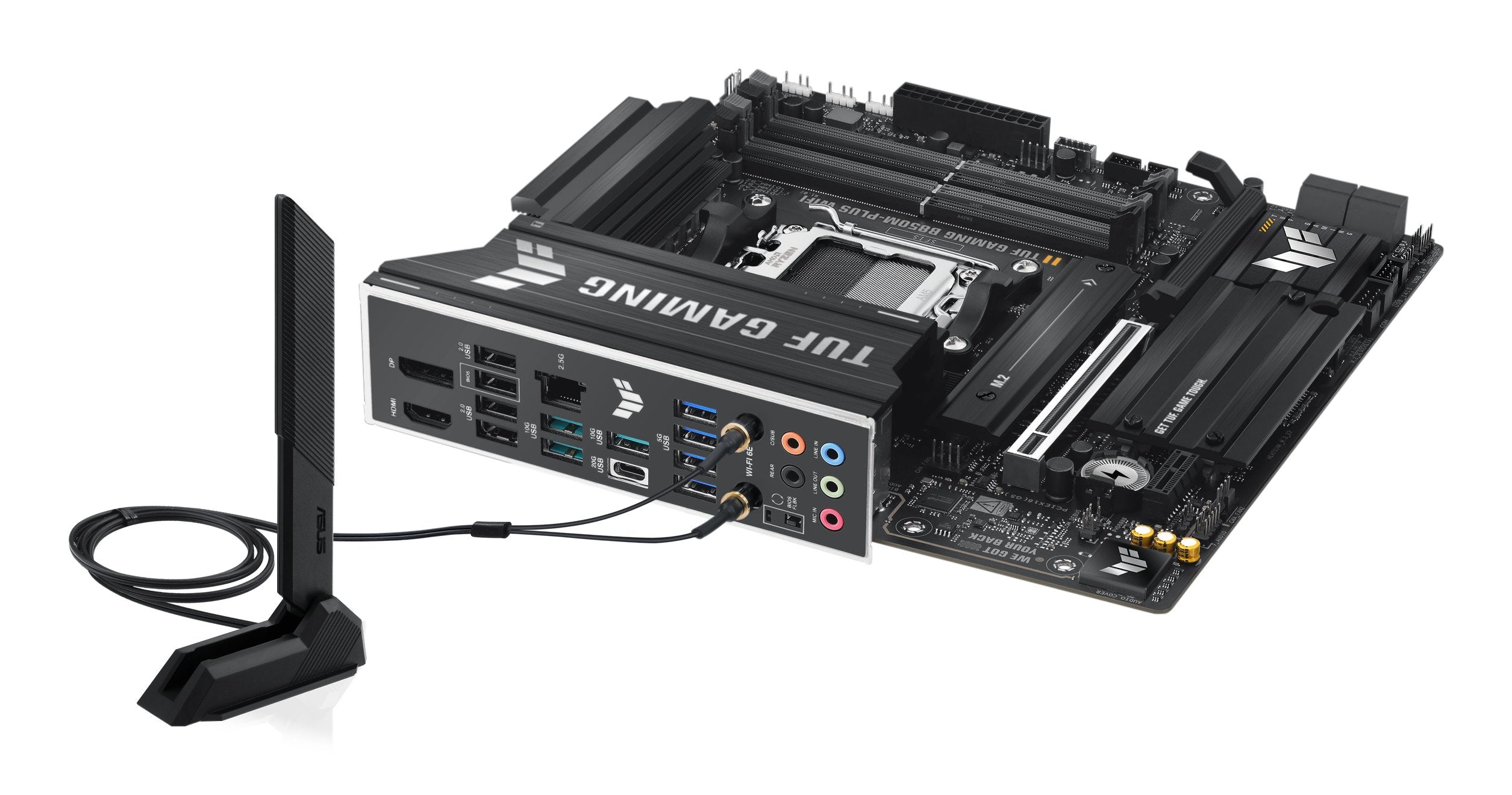 EAN 4711387764916 - ASUS TUF GAMING B850M-PLUS WIFI AMD B850 Zócalo AM5 micro ATX imagen 12