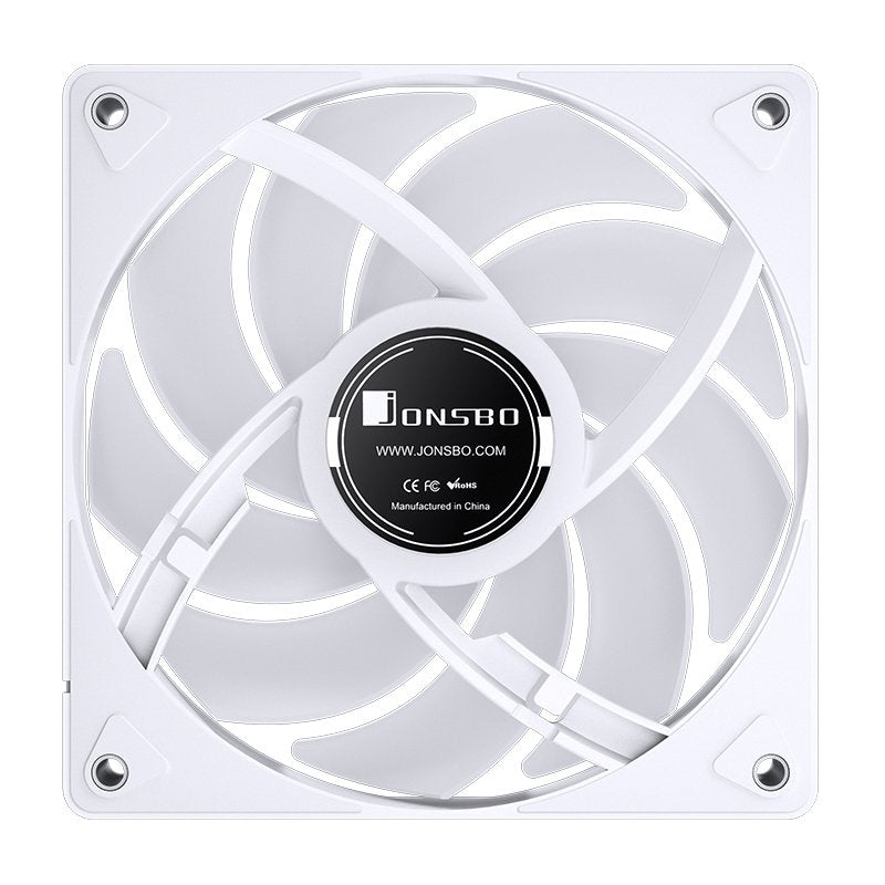 Jonsbo Cr-1000 Evo Cpu-Kühler, Argb - Blanco
