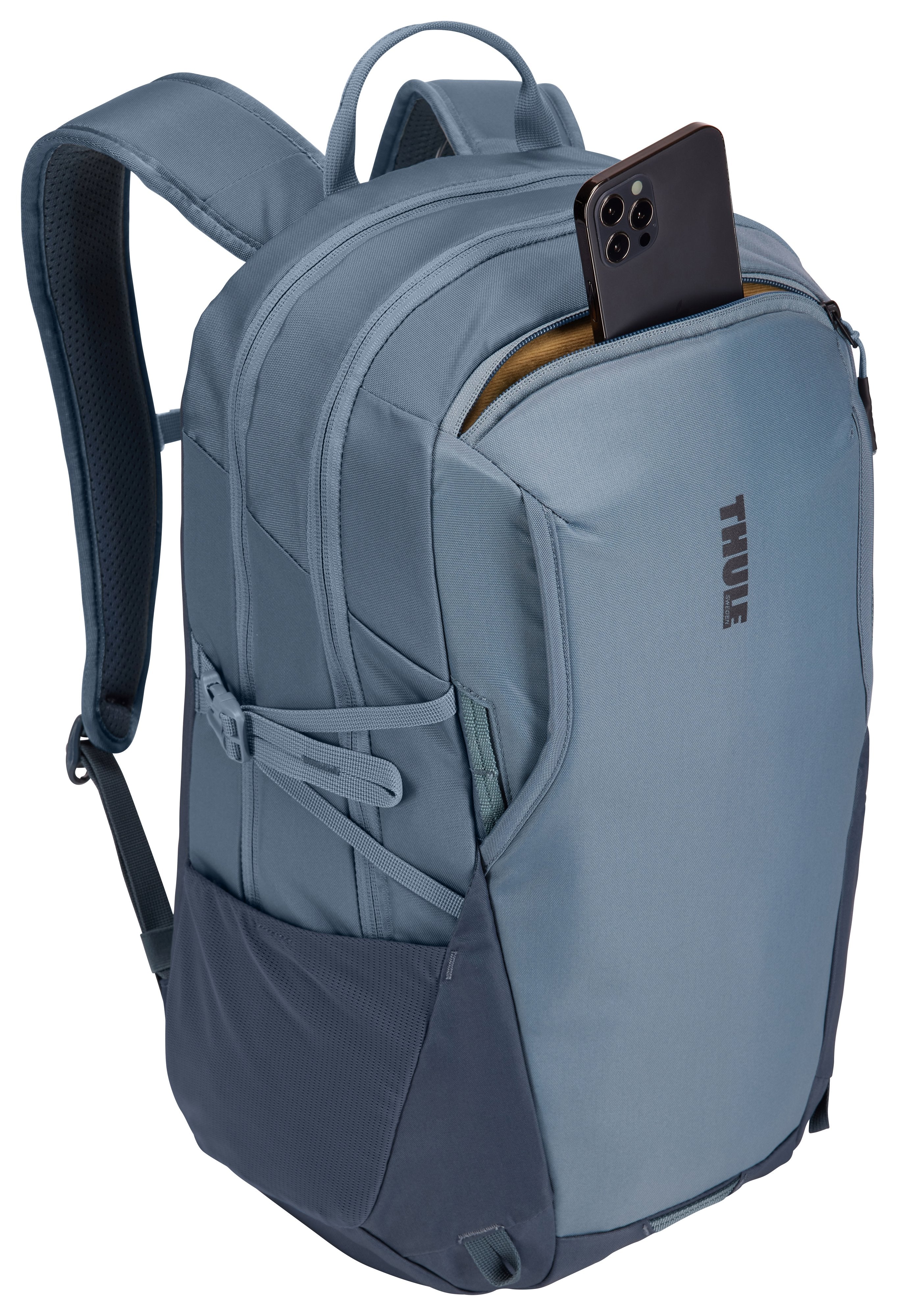 Mochila Thule Enroute Tebp4216 Pond Gray/Dark Slate Informal Gris, Marina Nylon