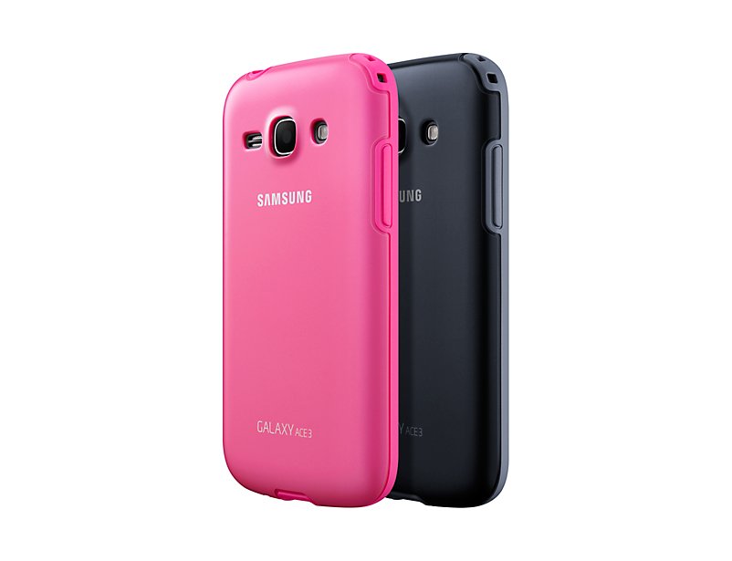 Samsung Protective Cover+ Rosa Para Galaxy Ace Iii Samsung Ef-Ps727b, Funda, Samsung, Galaxy Ace 3, Rosa