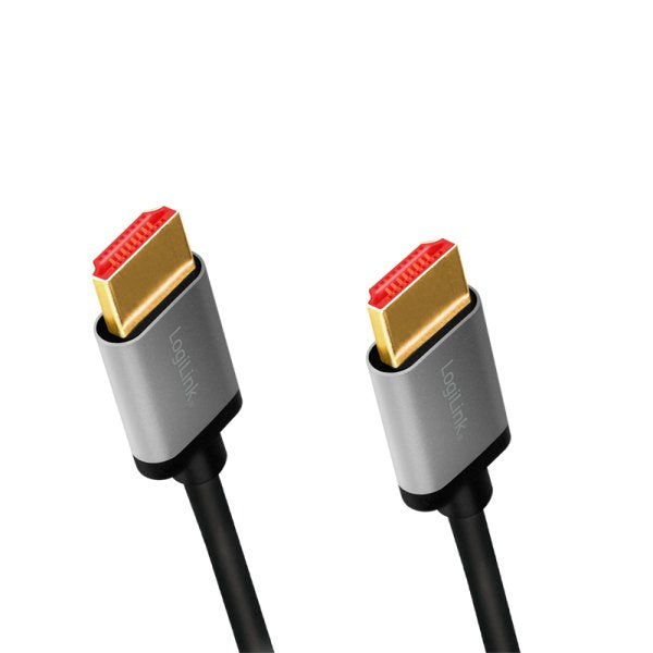 EAN 4052792062182 - LogiLink CHA0105 cable HDMI 2 m HDMI tipo A (Estándar) Negro, Gris imagen 2