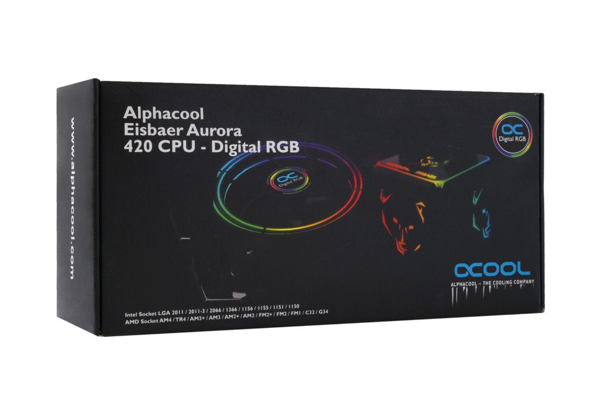 Refrigeracion ¡Alphacool Eisbaer Aurora 420 Argb/3 Ven 140mm/Intel-Amd 1016665