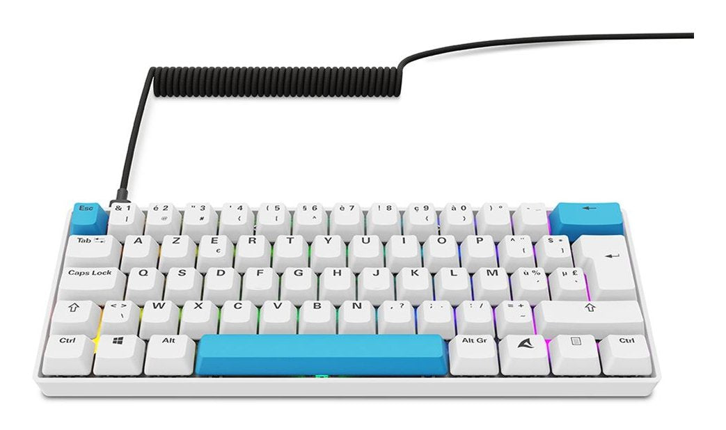 EAN 4044951041947 - Sharkoon SGK50 S4 teclado Hogar USB QWERTZ Alemán Blanco imagen 4