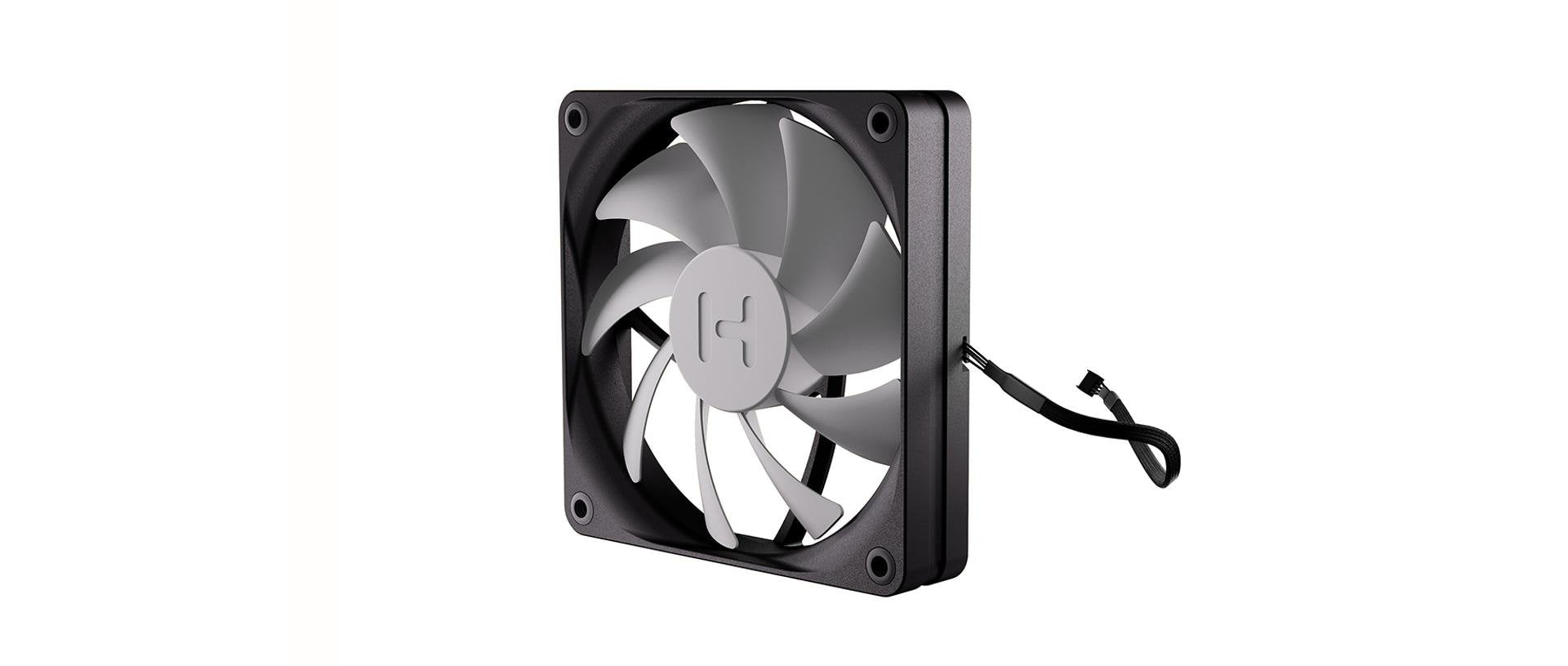 EAN 1220000350151 - HYTE FA12 Procesador Ventilador 12 cm Negro, Gris 3 pieza(s) imagen 3