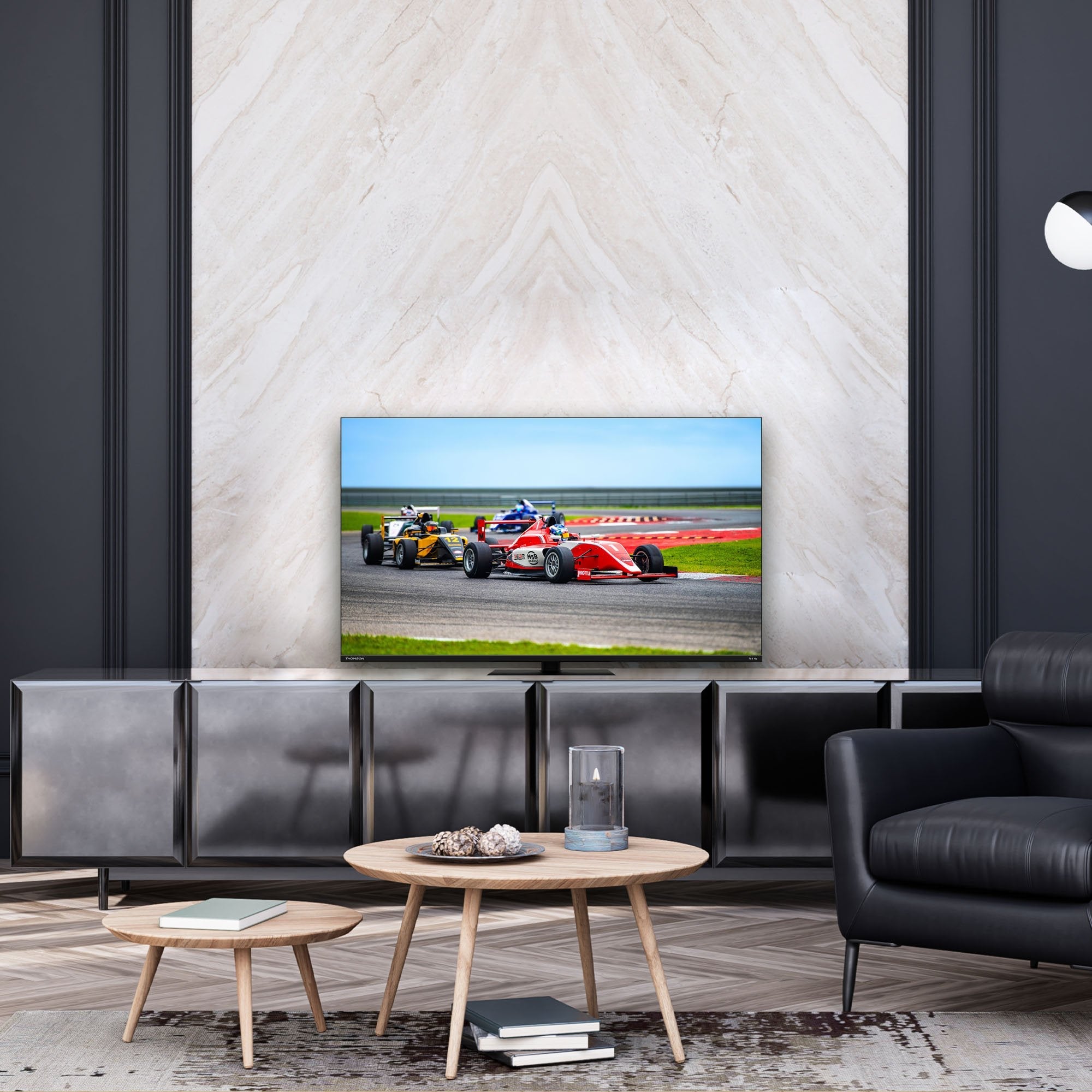 Thomson 43qg7c14 Tv 43" 4k Ultra Hd Qled Smart Tv Wi-Fi Negro