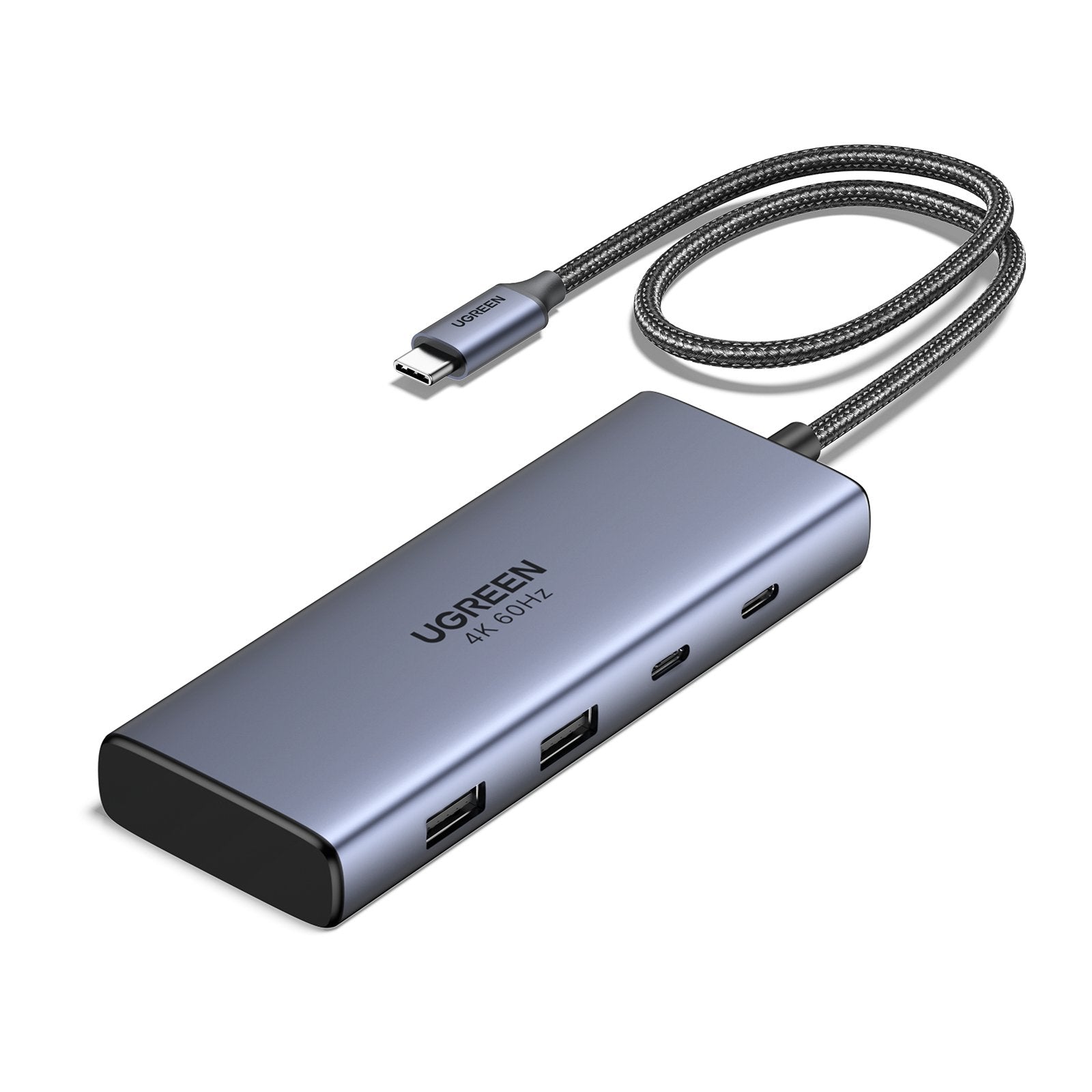 Hub Ugreen 7en1 Usb-C A 2xhdmi+2xusb-A+2xusb-C+Pd