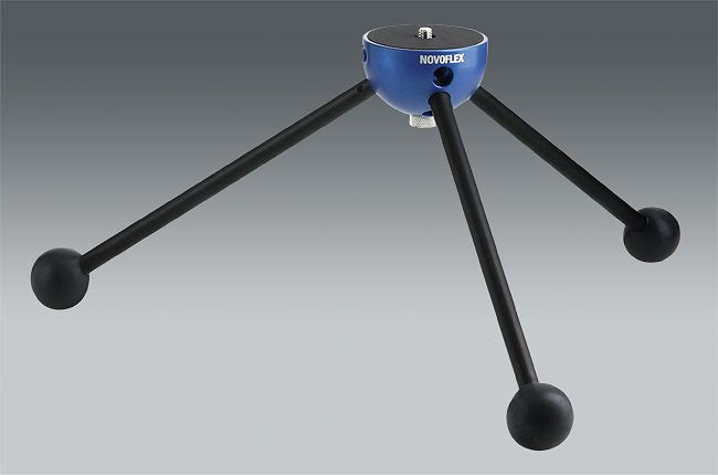 Novoflex Basic-Ball Titanio/Azul