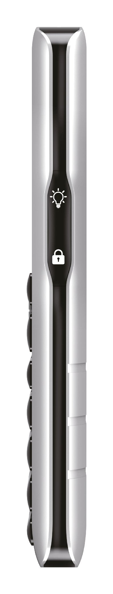 Beafon Sl260 Lte - 4g, Silver Line, Grosstastenhandy, Plata-Schwarz