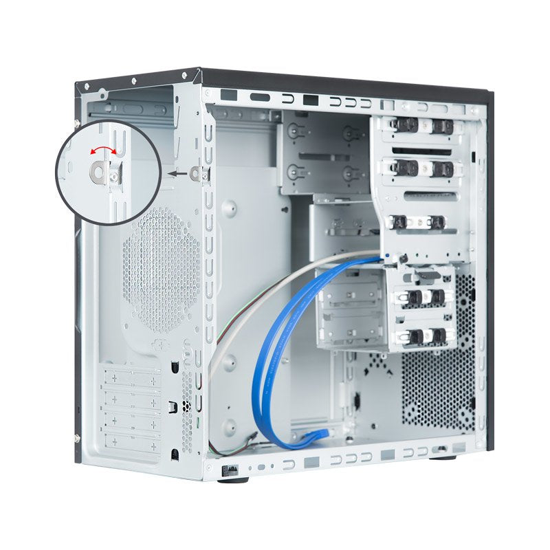 Caja Pc Chieftec Matx Mini Tower Case Bd-25b-Op Usb 3.0 No Psu Atx/Mini Atx/Mini Itx