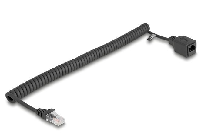EAN 4043619906680 - DeLOCK 90668 cable de red Negro 1 m Cat5e U/UTP (UTP) imagen 1