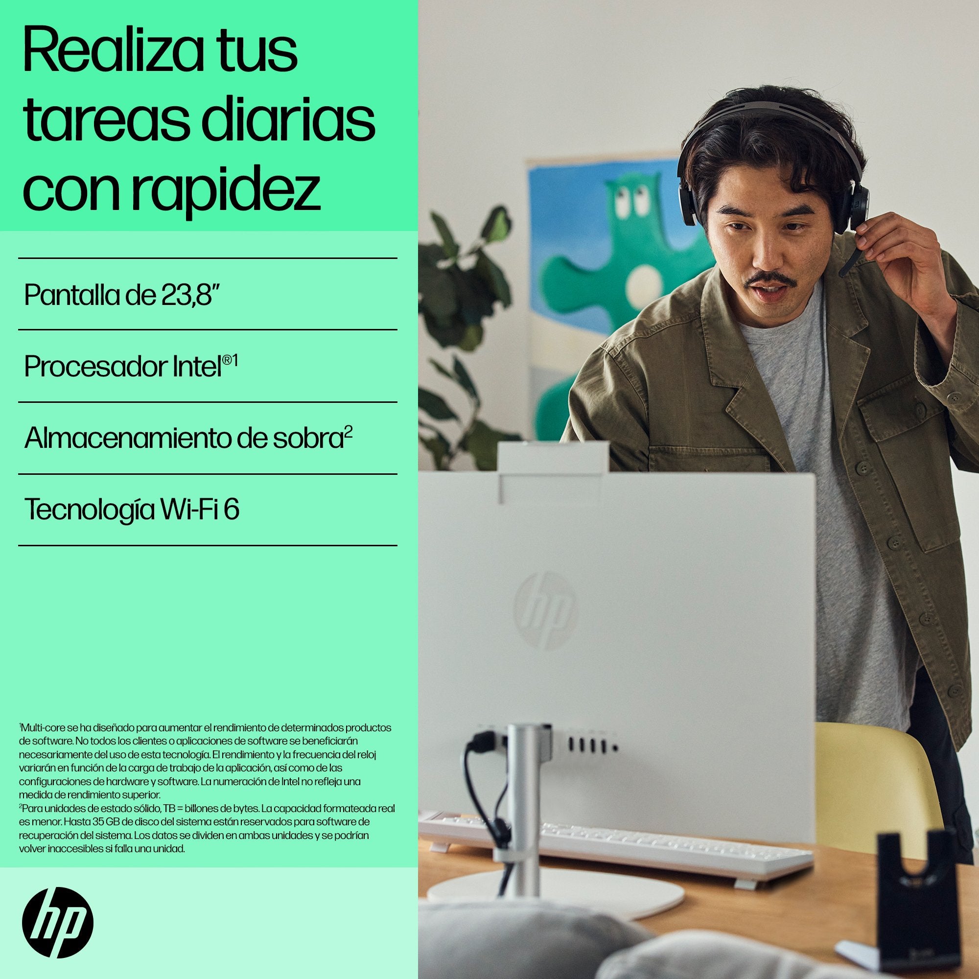 EAN 0198990566351 - HP 24-cr0126ns Intel® Core™ i5 i5-1335U 60,5 cm (23.8") 1920 x 1080 Pixeles Pantalla táctil PC todo en un imagen 11