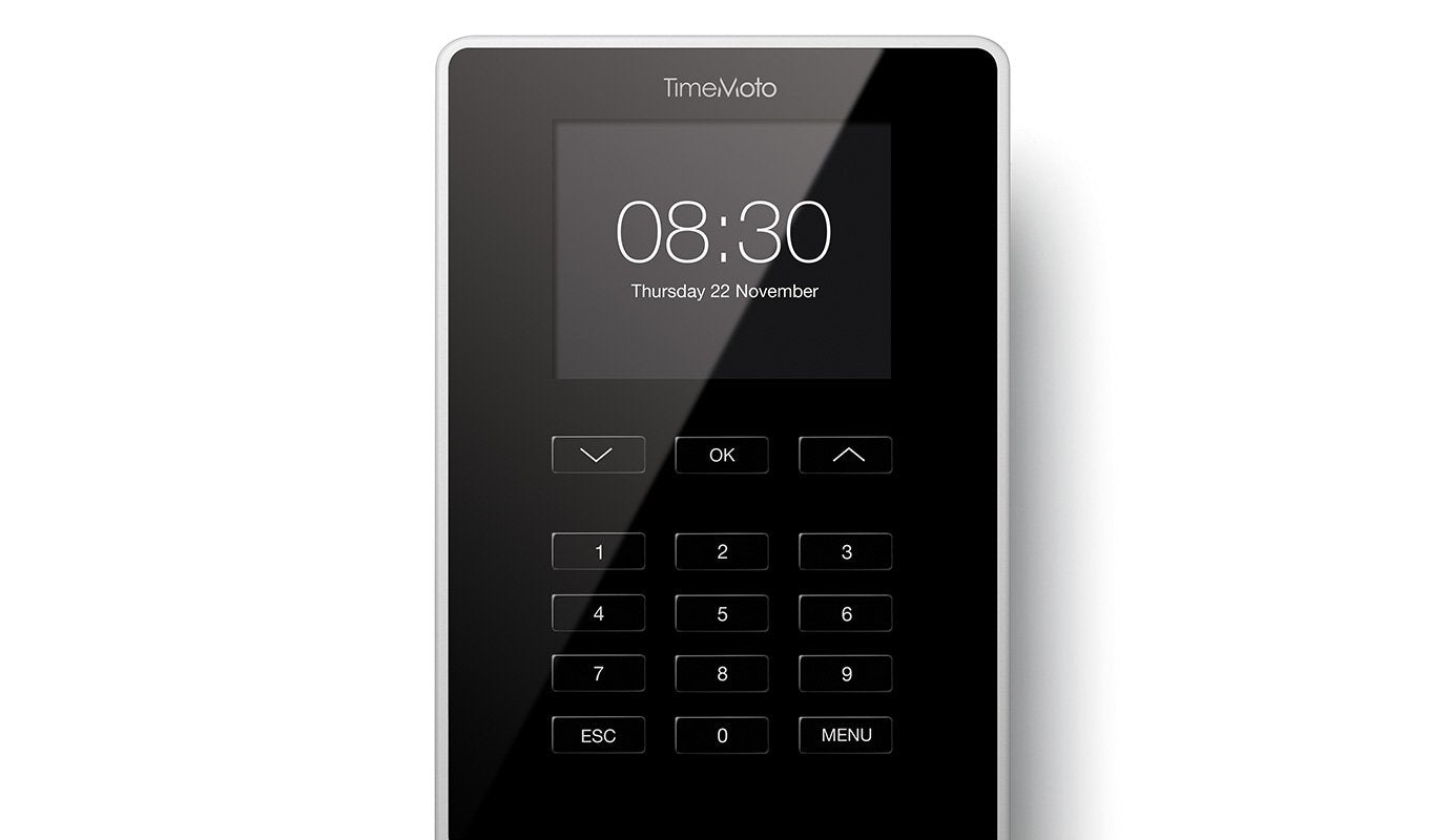 Controlador De Presencia Safescan Timemoto Tm-616 Tarjeta Rfid/Llavero/Pin Pantalla 7cm Hasta 200 Usuarios Lan/Wifi/Usb Host