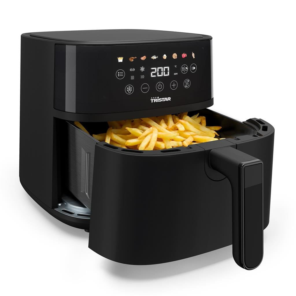 Tristar Fr-9060 Digital Airfryer, 6 L, Digital Led Touchscreen, 1700 W, Black