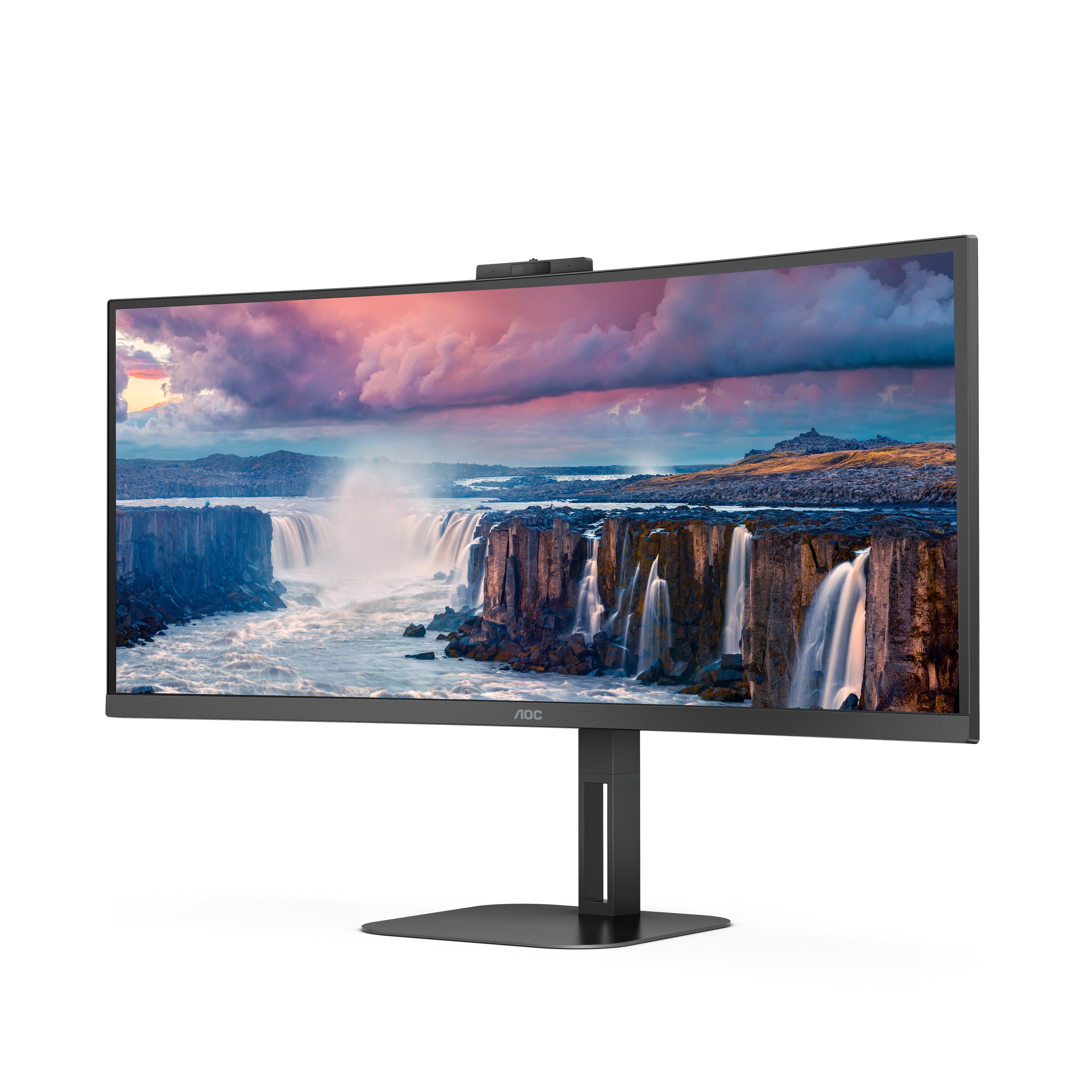 EAN 4038986110273 - AOC V5 CU34V5CW pantalla para PC 86,4 cm (34") 3440 x 1440 Pixeles Wide Quad HD LED Negro imagen 5