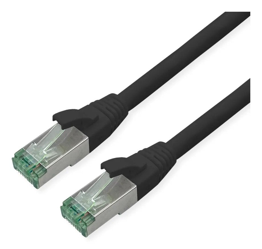 Roline Rm Cable De Red Cat.6a S Ftp (Pimf), Schwarz, 0,3 M
