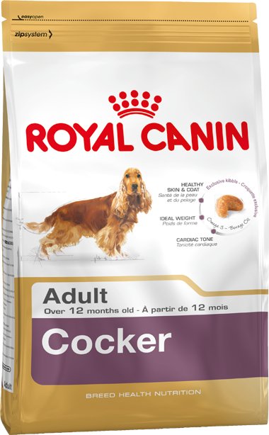 EAN 3182550811538 - Royal Canin Cocker Adult 12 kg Adulto Maíz, Aves, Arroz imagen 1