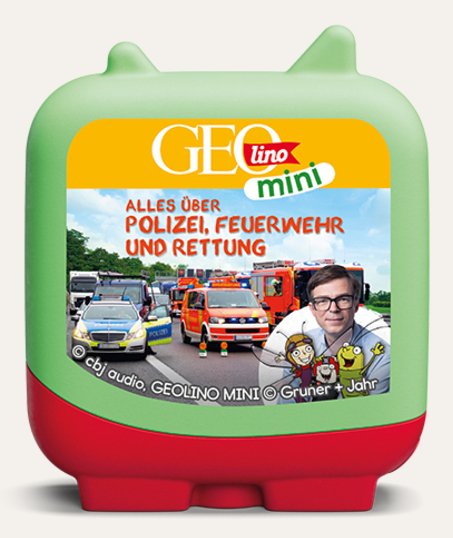 Tonies Ct Geolino Mini - Polizei, Feuerwehr Und Rettung