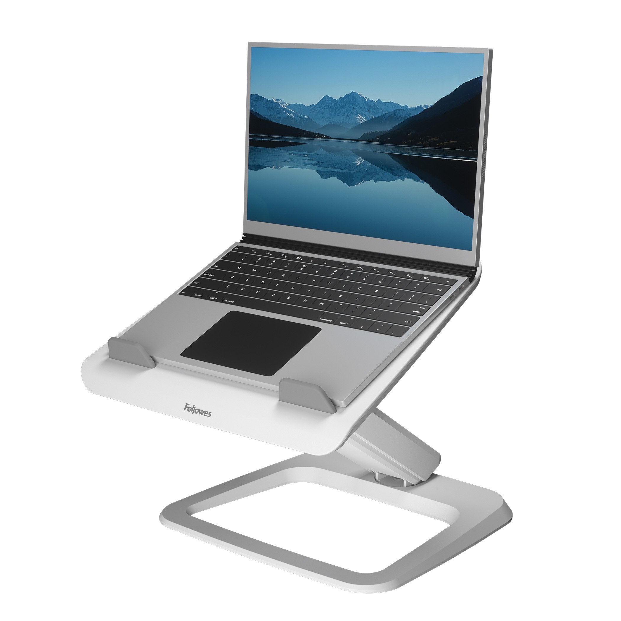 Fellowes Hana Lt Elevador Para Portatil Hasta 19" - Sistema De Elevacion Con Muelle A Gas - Giratorio 45º - Gestion De