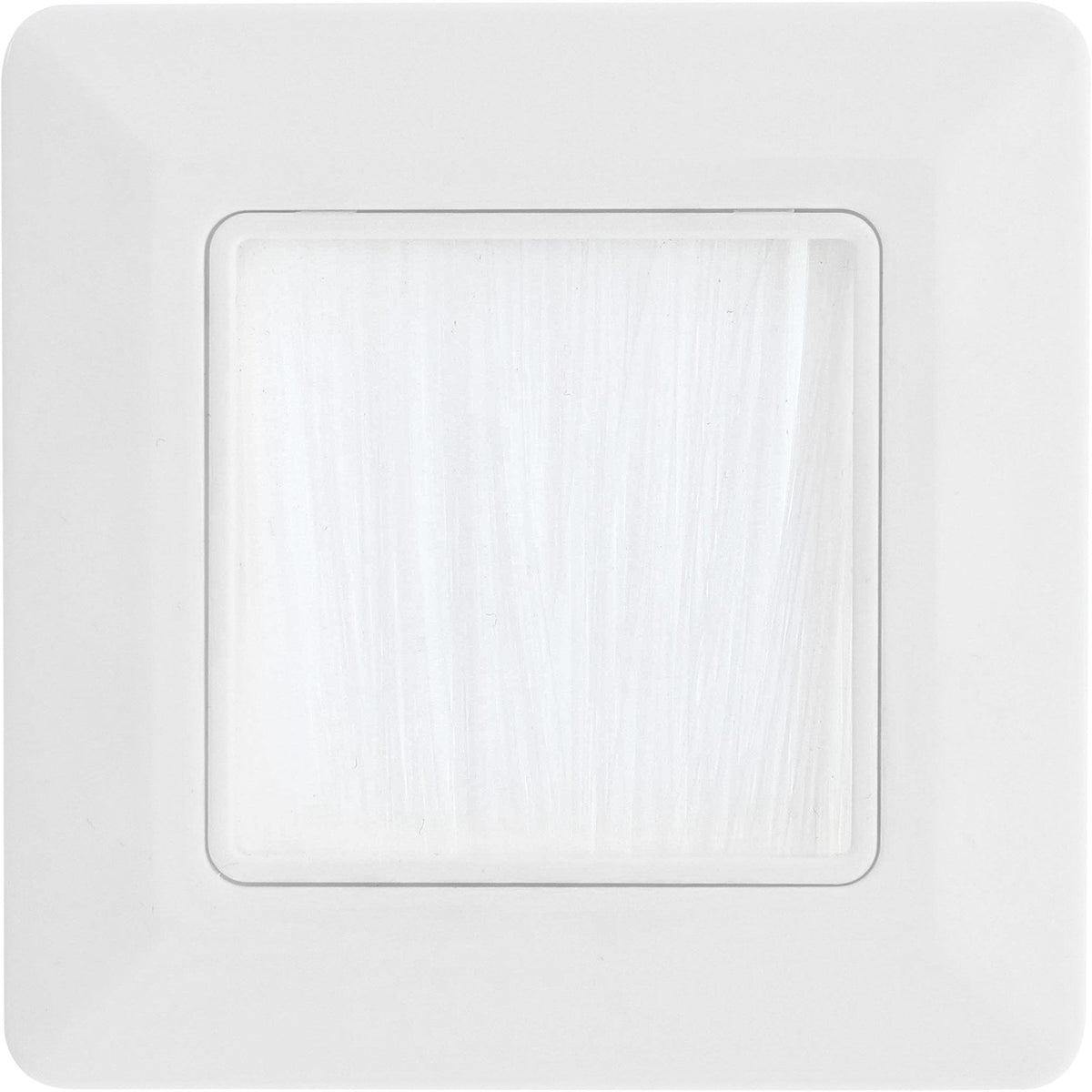 Marco De Pared Inline Con Paso De Cepillo, Para Tv, Blanco Ral9010