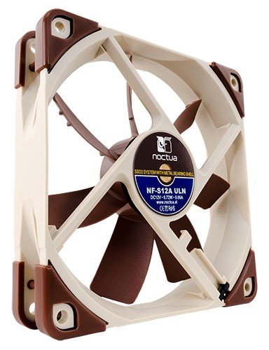Noctua Nf-S12a Uln, Ventilador, 12 Cm, 600 Rpm, 800 Rpm, 6,7 Db