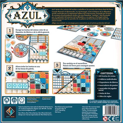 Juego De Mesa Asmodee Azul Pegi 8