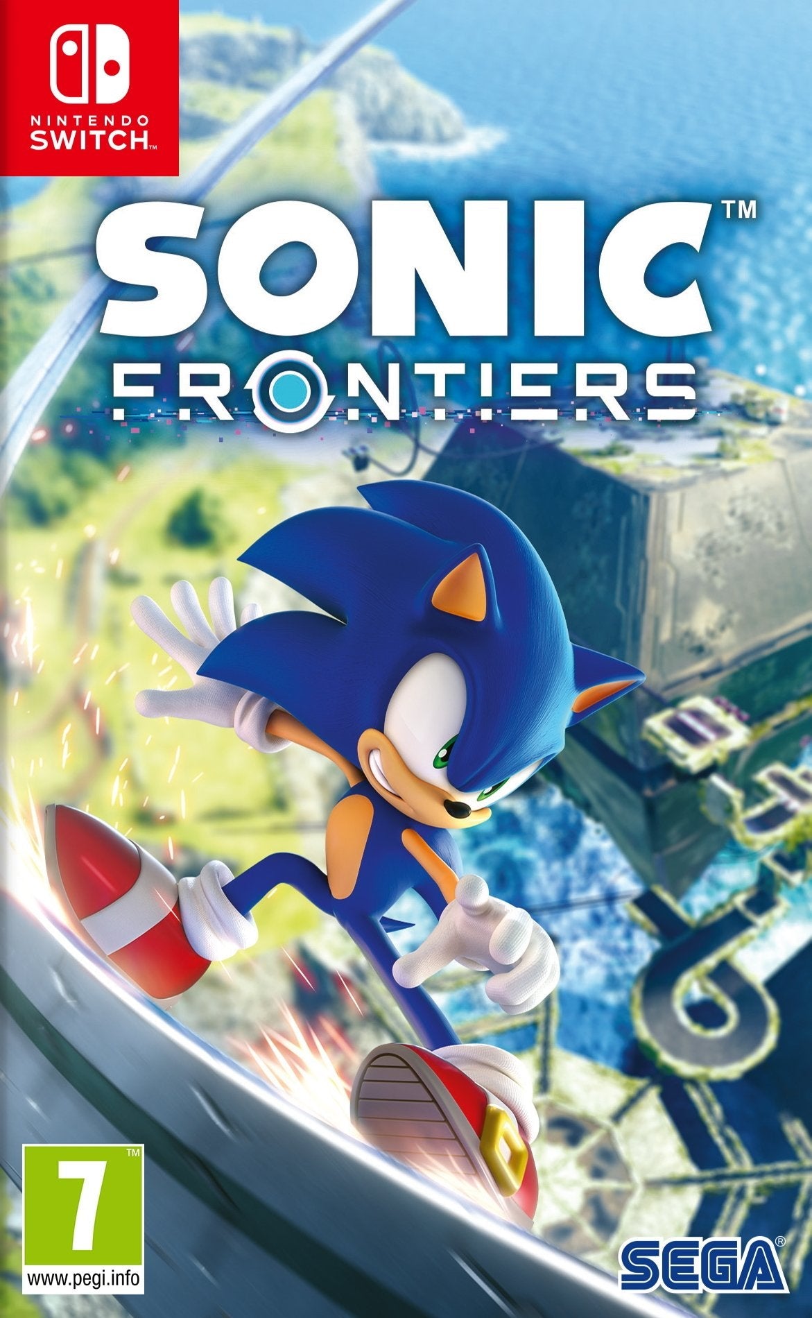 Juego Sonic Frontiers Day 1 Editiontch Switch