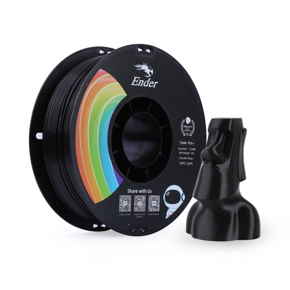 EAN 6971636403050 - Creality 3301010306 material de impresión 3d Ácido poliláctico (PLA) Negro 1 kg imagen 1