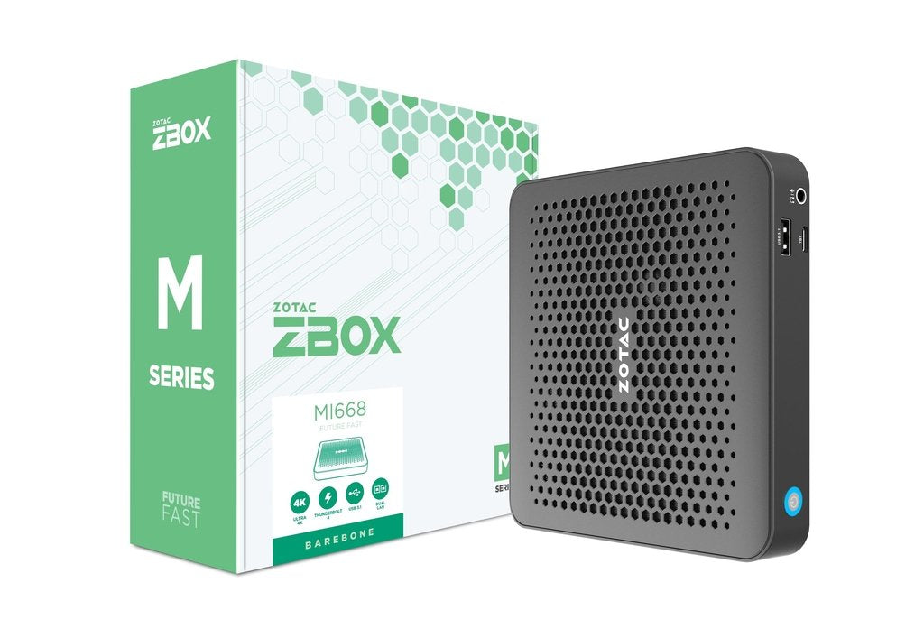 EAN 4895173627941 - Zotac ZBOX -MI668-BE PC/estación de trabajo barebone PC de tamaño 0,64L Negro i7-1360P 2,2 GHz imagen 8