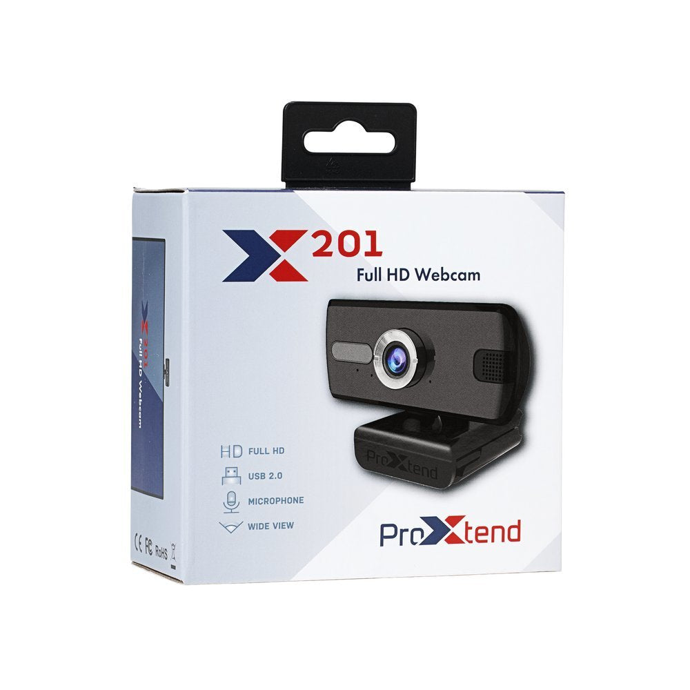 EAN 5714590006506 - ProXtend X201 Full HD cámara web 3 MP 2048 x 1536 Pixeles USB 2.0 Negro, Plata imagen 3