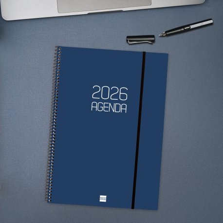 EAN 8422952408673 - Finocam 742781026 agenda Agenda diaria Azul imagen 2
