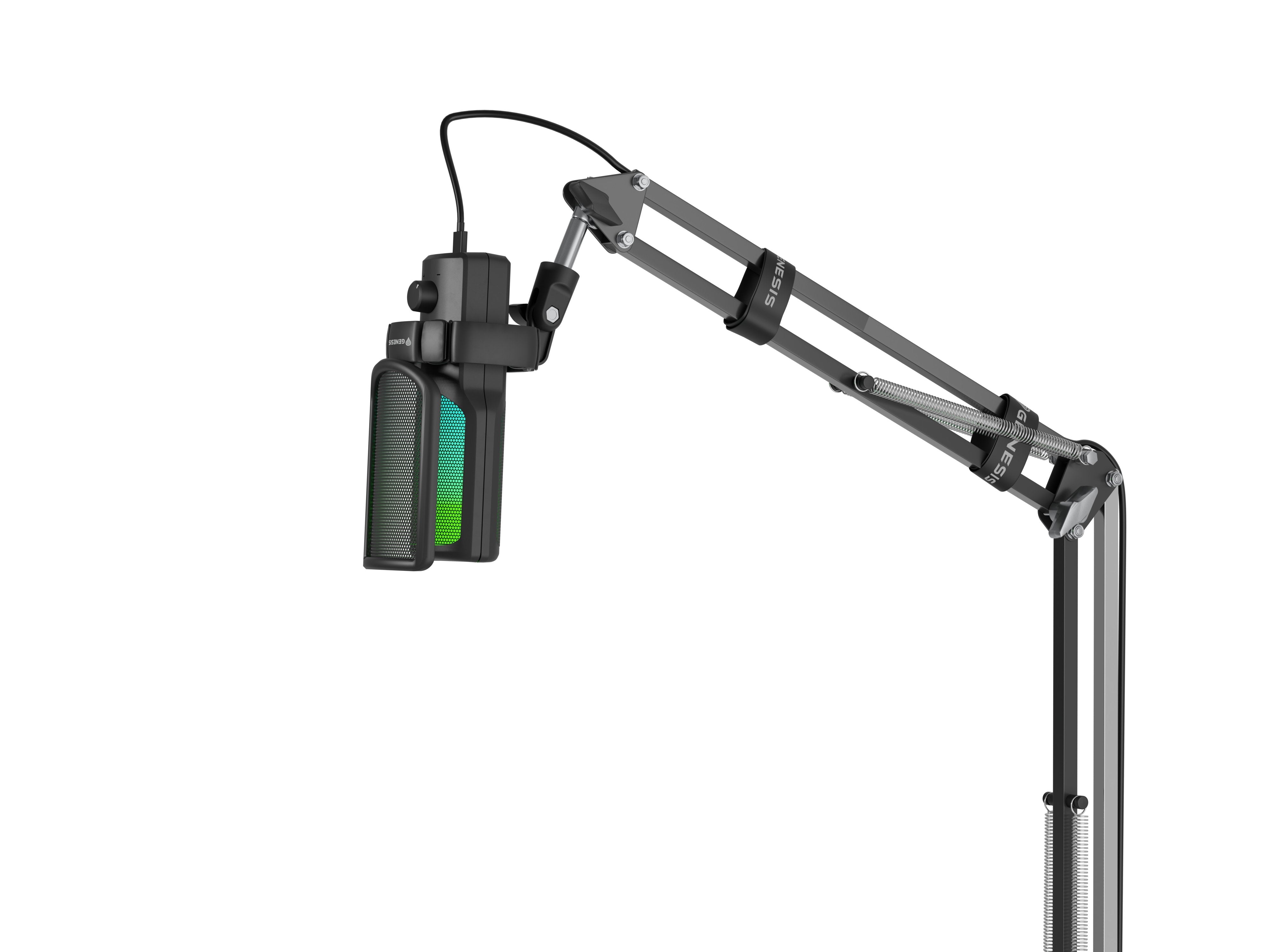 Micrófono Natec Genesis Radium 251 Usb Arm Black