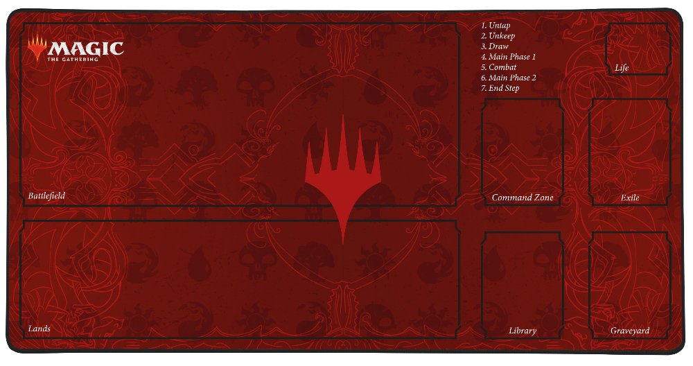 EAN 3328170294249 - Konix Battlefield XL Alfombrilla de ratón para juegos Rojo imagen 1