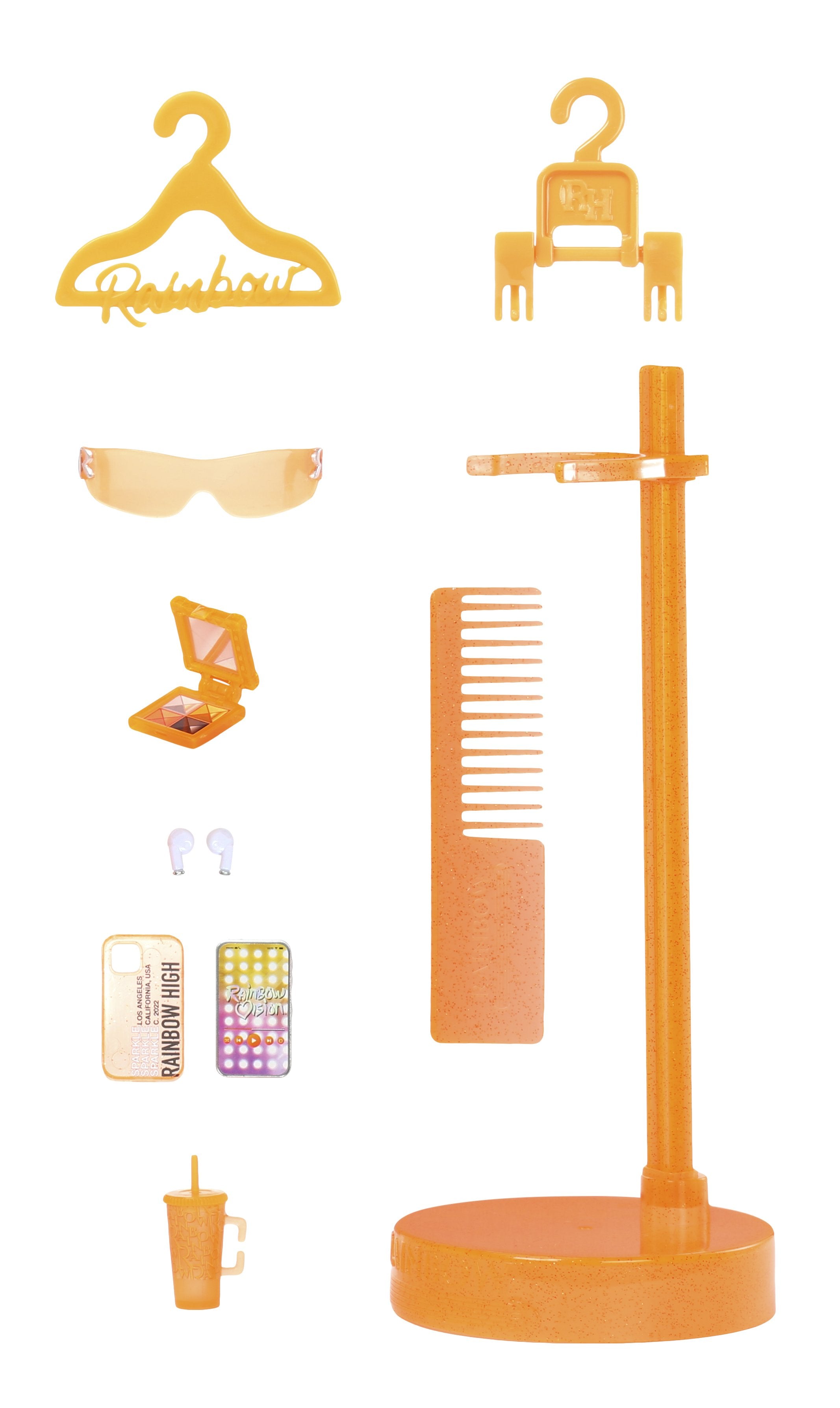 EAN 0035051583127 - Rainbow High Orange Fashion Doll -Michelle St. Charles imagen 5