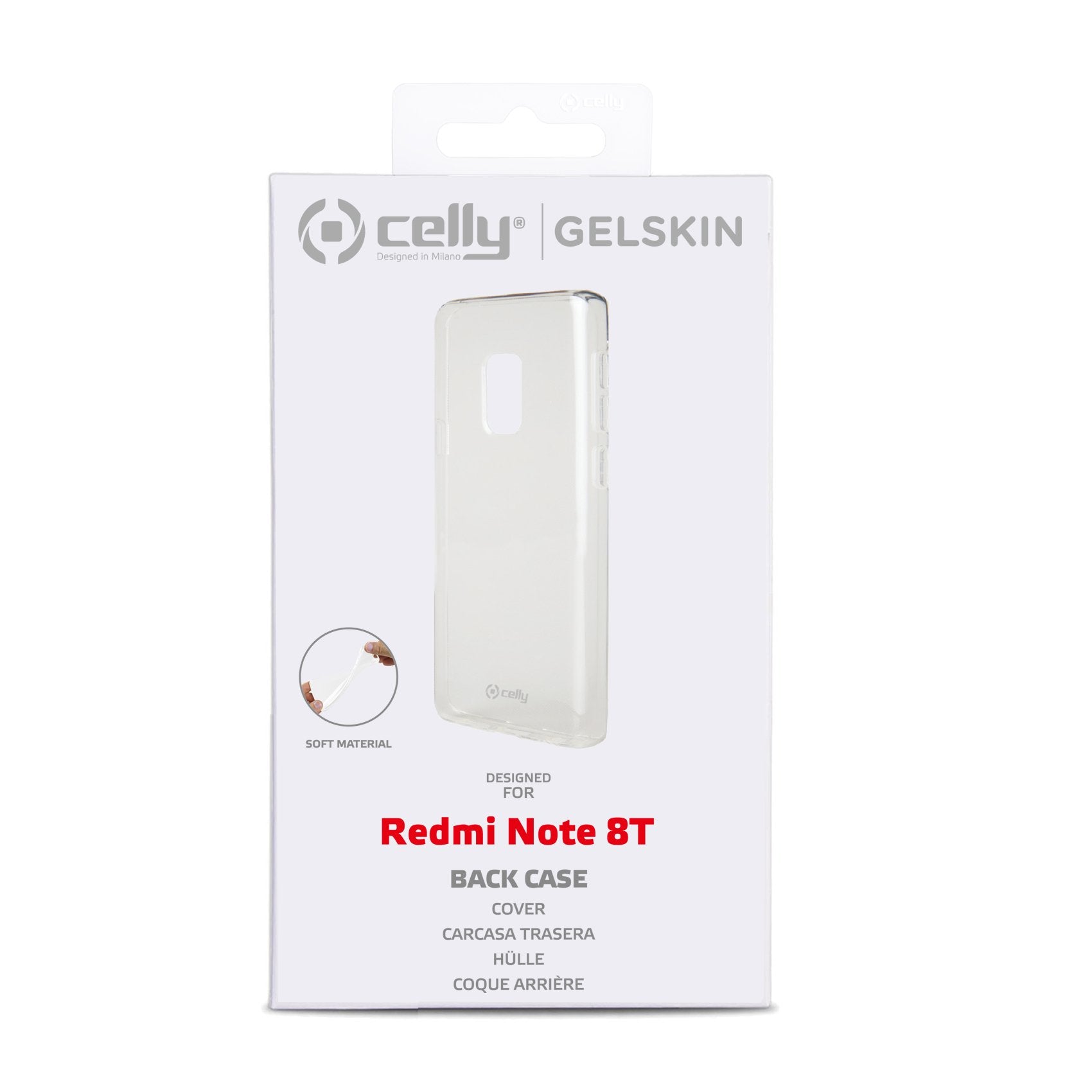 EAN 8021735756705 - Celly Gelskin funda para teléfono móvil 16 cm (6.3") Transparente imagen 4
