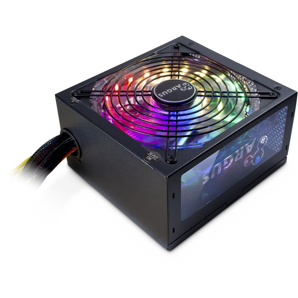 Fuente De Alimentación Inter-Tech Argus Rgb-700w Ii 20+4 Pin Atx Atx Negro