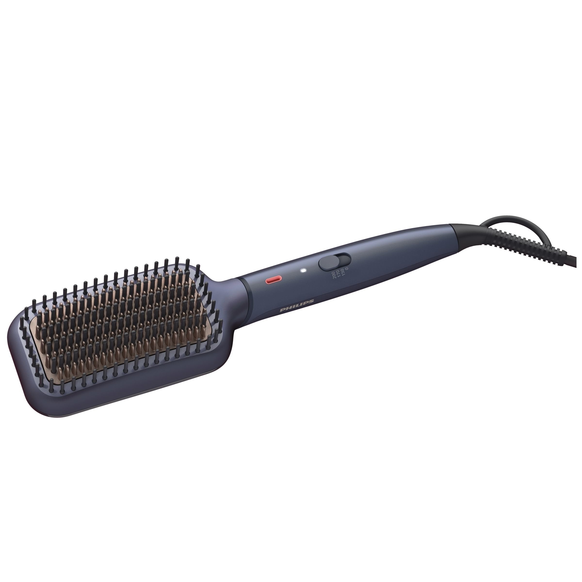Cepillo Alisado Philips Bhh885 00 Del Cabello, Azul