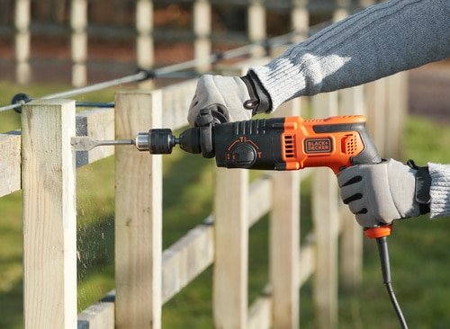 EAN 5035048730454 - Black & Decker BEHS01K-QS taladro 1600 RPM SDS Plus Negro, Naranja imagen 12
