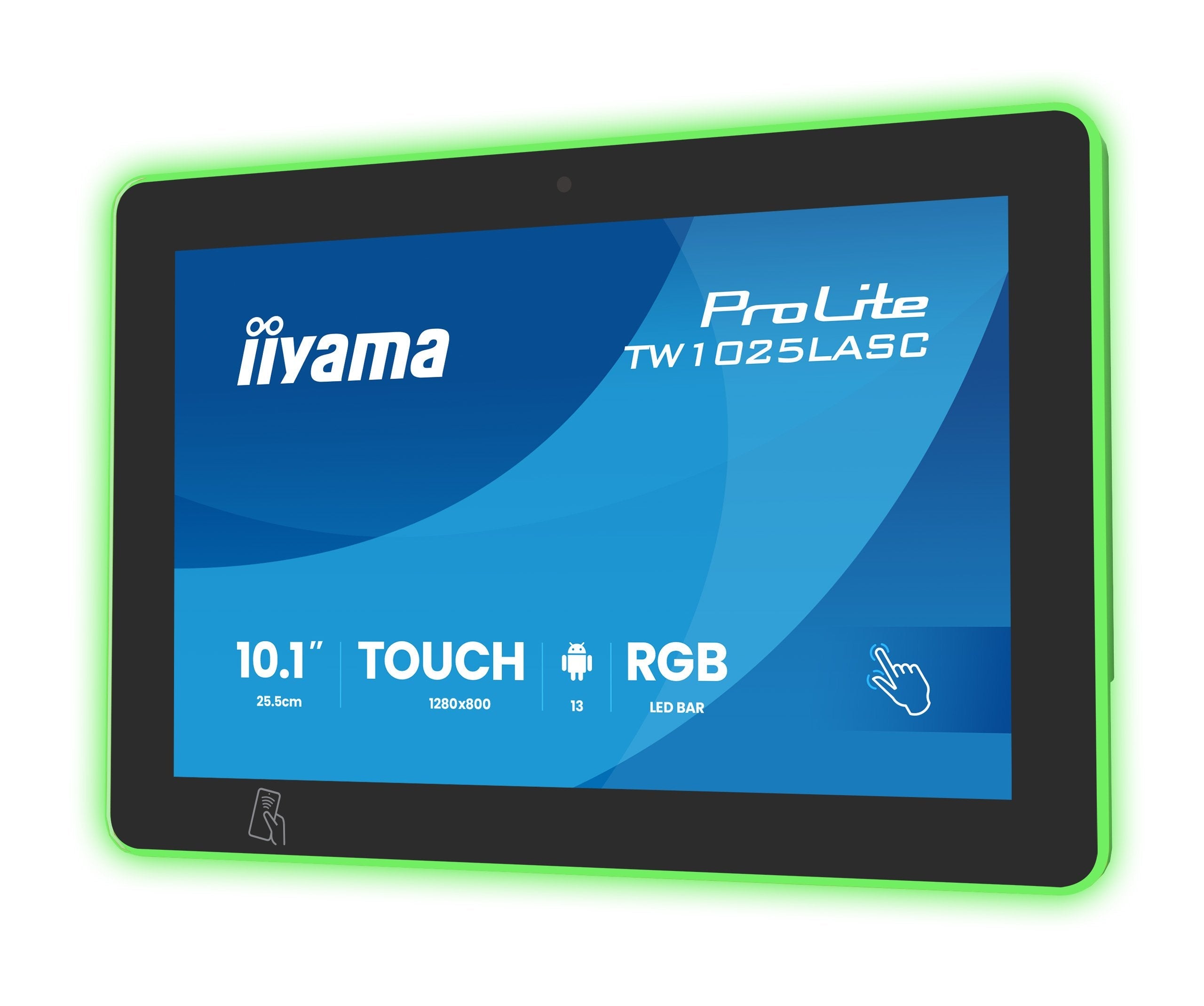 Iiyama 25.5cm 10,1" Tw1025lasc-B3pnr 16:10 M-Touch Ips