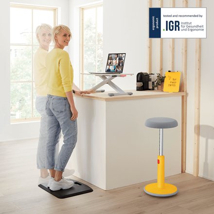 EAN 4002432129430 - Leitz 65320085 escritorio de pie Gris imagen 8