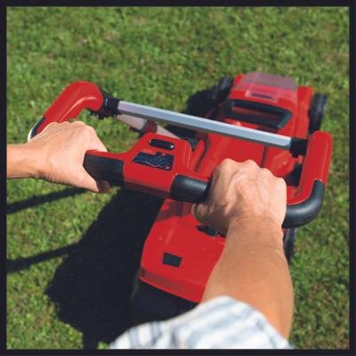 EAN 4006825669138 - Einhell RASARRO 36/42 (2x5,2Ah) Cortacésped manual Batería Negro, Rojo imagen 3