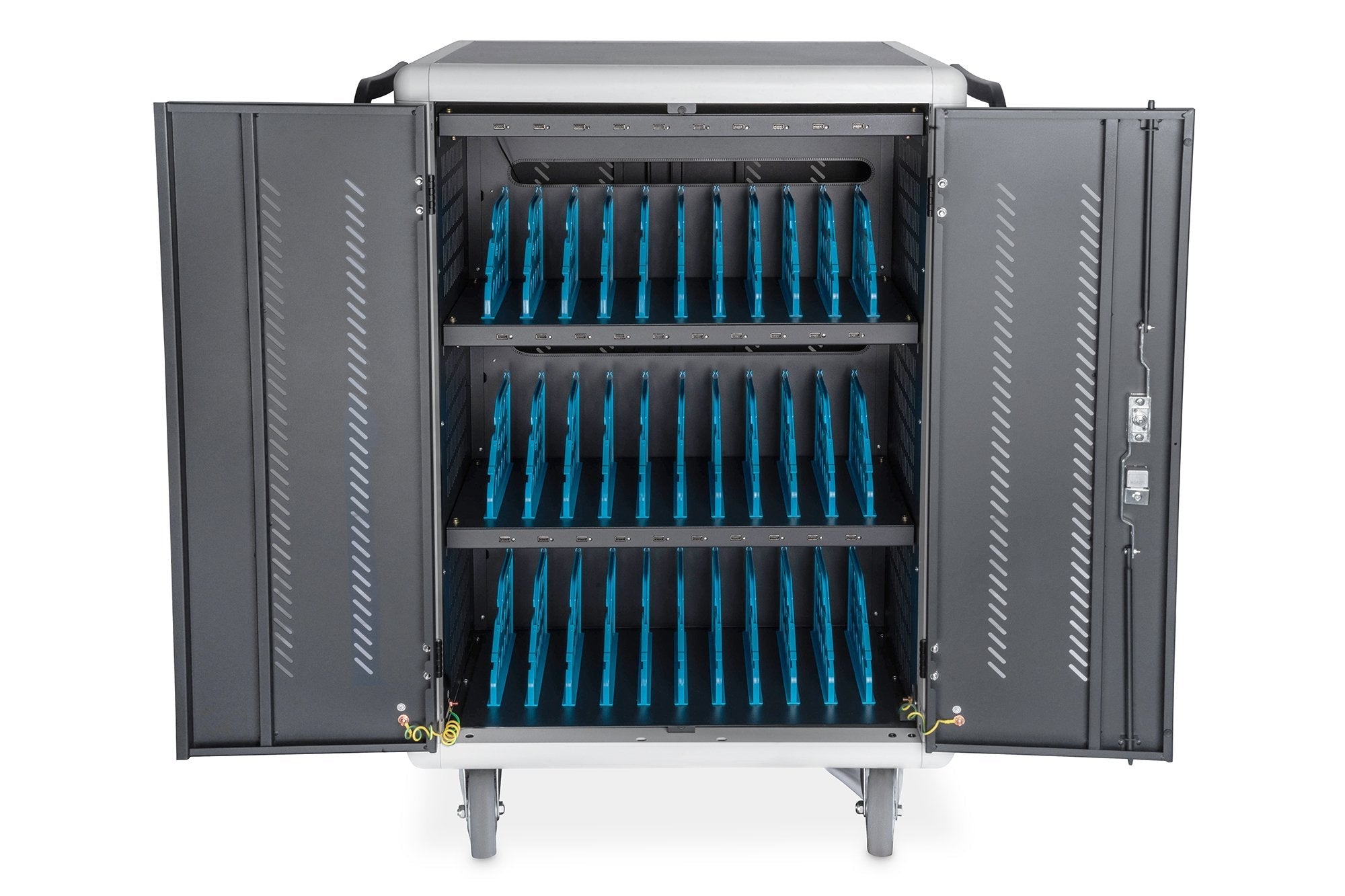 Armario Digitus Portatiles & Tablets 15,6" - Almacena Y Alimenta 30 Dispositivos