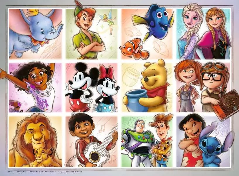 EAN 4005555041184 - Ravensburger 12.004.118 puzzle Puzzle rompecabezas 100 pieza(s) Dibujos imagen 2