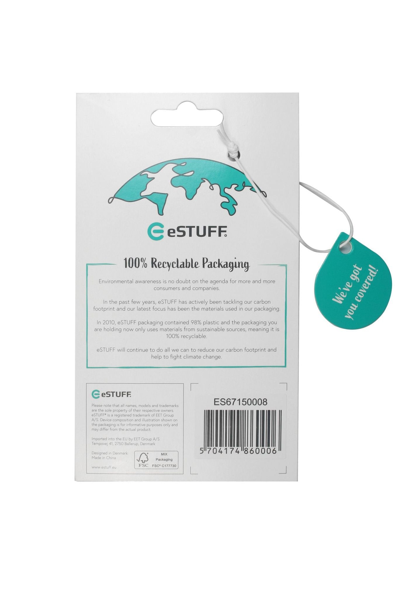 Estuff Es67150008 Funda Para Iphone 14 Pro Max 17 Cm (6.7") Negro