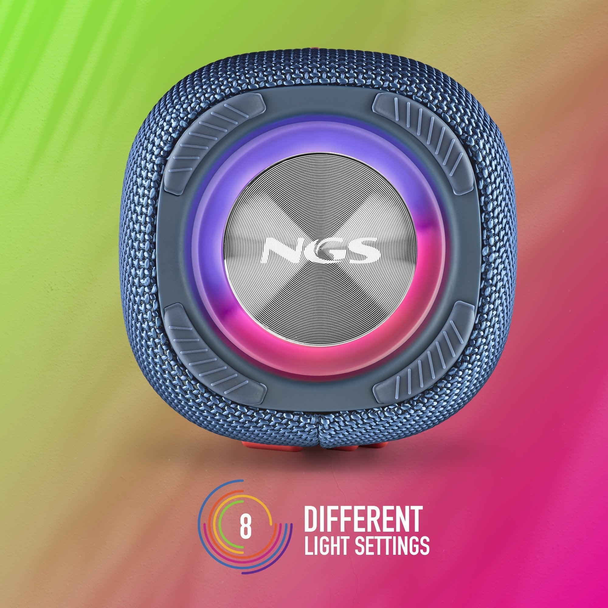 Altavoz Con Bluetooth Ngs Roller Nitro 3 30w 2.0 Azul